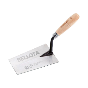 Paleta rectangular mànec fusta BELLOTA / 117x190mm
