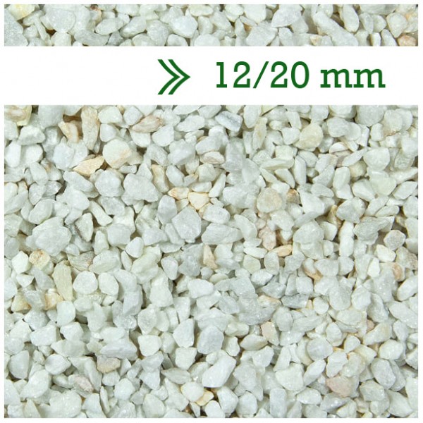 Comprar marmolina blanca macael 12/20mm en big bag