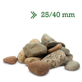 Saco Picón de río 25/40mm (20kg)