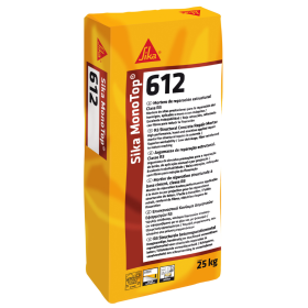 Saco 25 Kg mortero reparador SIKA monotop 612