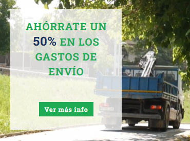 Ahórrate hasta un 50% en los gastos de envío