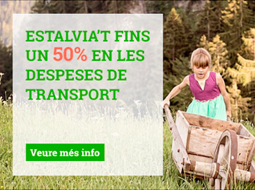 estalvia't fins un 50% en les despeses de transport