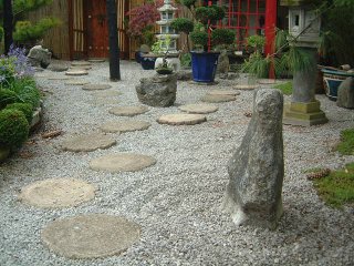 El Jardín Japonés, jardín zen.